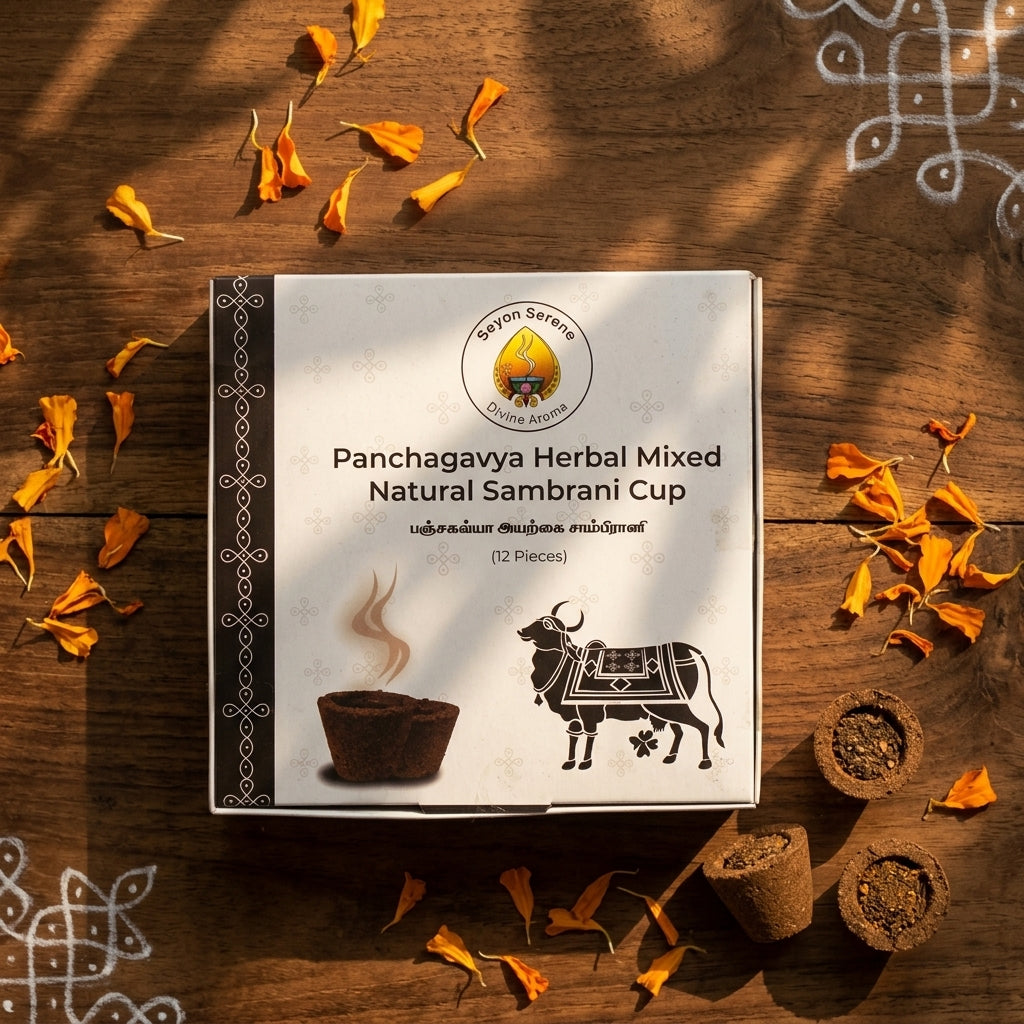 Panchakaviyam Dhoop Cups