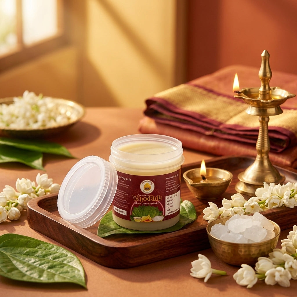 Traditional Vapor Rub – Gentle Cold Comfort Balm