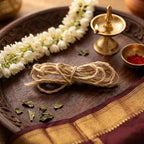 Traditional Vellerukku Waist Cord
